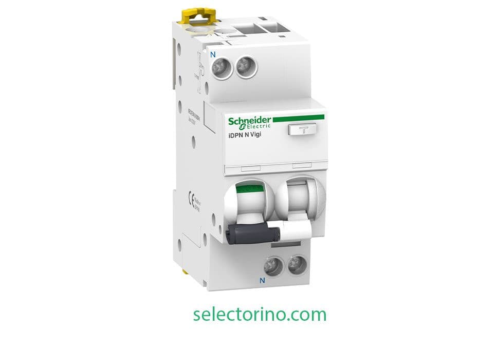 محافظ جان ترکیبی تکفاز 6 آمپر 2 پل A9D31606 Schneider اشنایدر