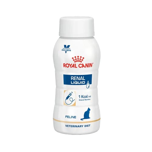مایع رنال گربه رویال کنین Royal canin Renal Liquid حجم 200 میل