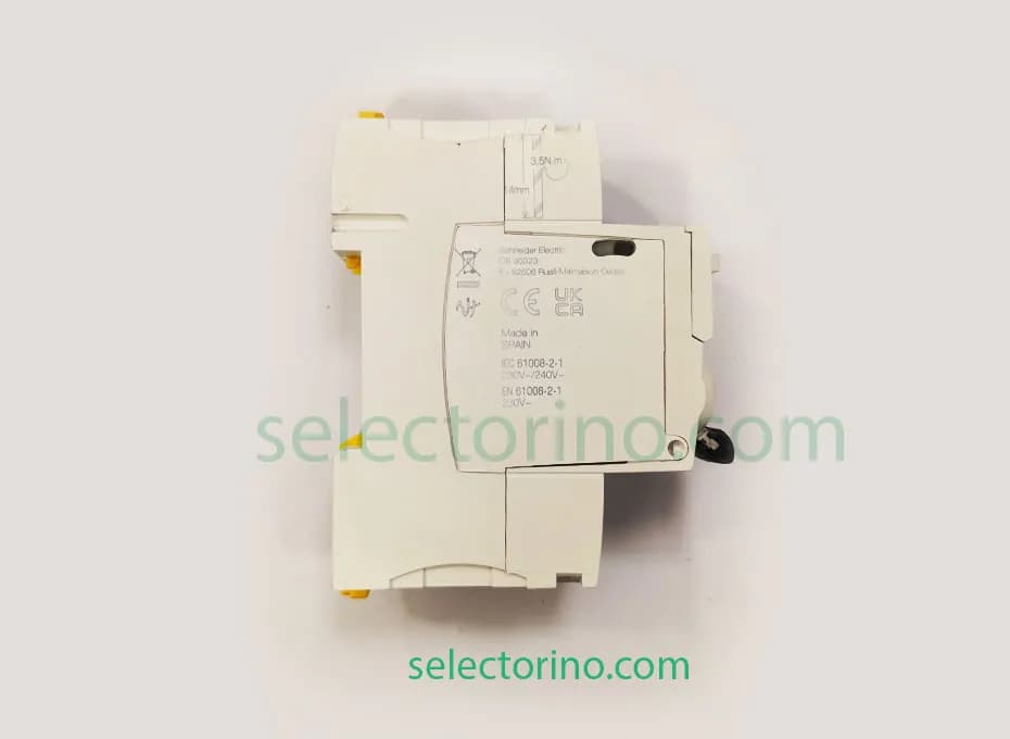 محافظ جان تکفاز 40 آمپر 30 میلی آمپر A9R50240 Schneider اشنایدر — تصویر ۴