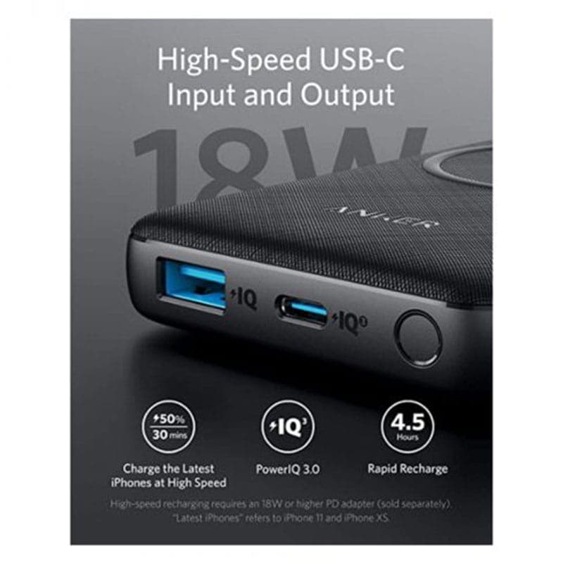 شارژر همراه انکر PowerCore III Sense 10000 Wireless PD مدل A1617 — تصویر ۴