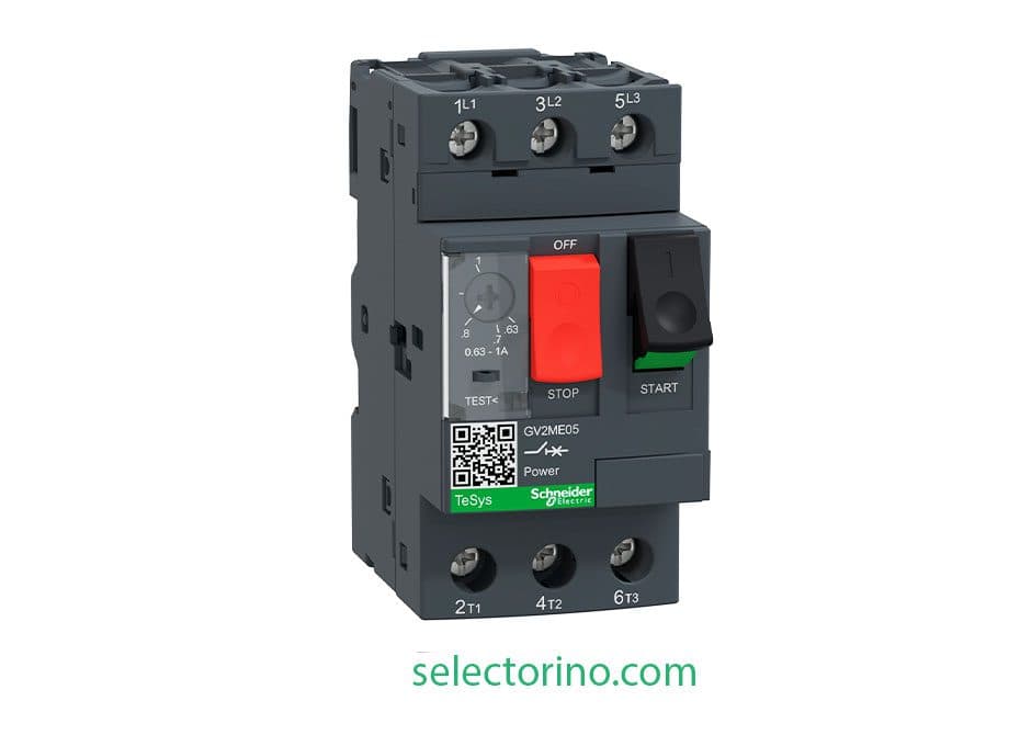 کلید حرارتی 0/63 – 1 اشنایدر GV2ME05 Schneider