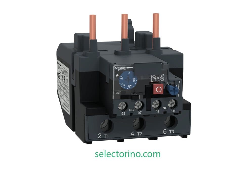 بیمتال LRD3357 اشنایدر 37 تا 50 آمپر Schneider