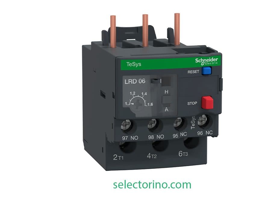 بی متال( 1 – 1/6 ) LRD06 اشنایدر Schneider
