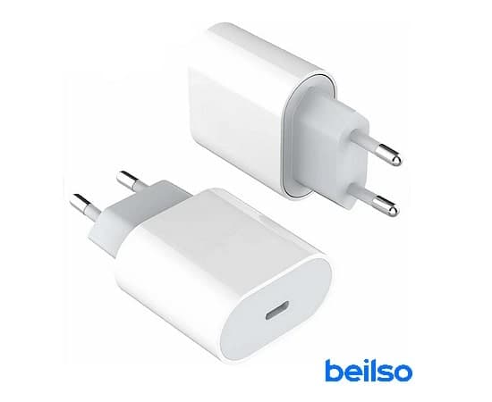 اداپتور شارژر دوشاخه اپل 20 واتی (Apple 20W USB-C Adapter 2Pin) — تصویر ۲