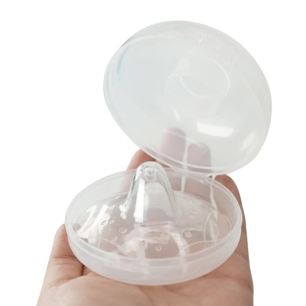 رابط سینه وی کر مدل سیلیکونی دو عددی به همراه قاب محافظ -(Wee Care-M902) — تصویر ۲