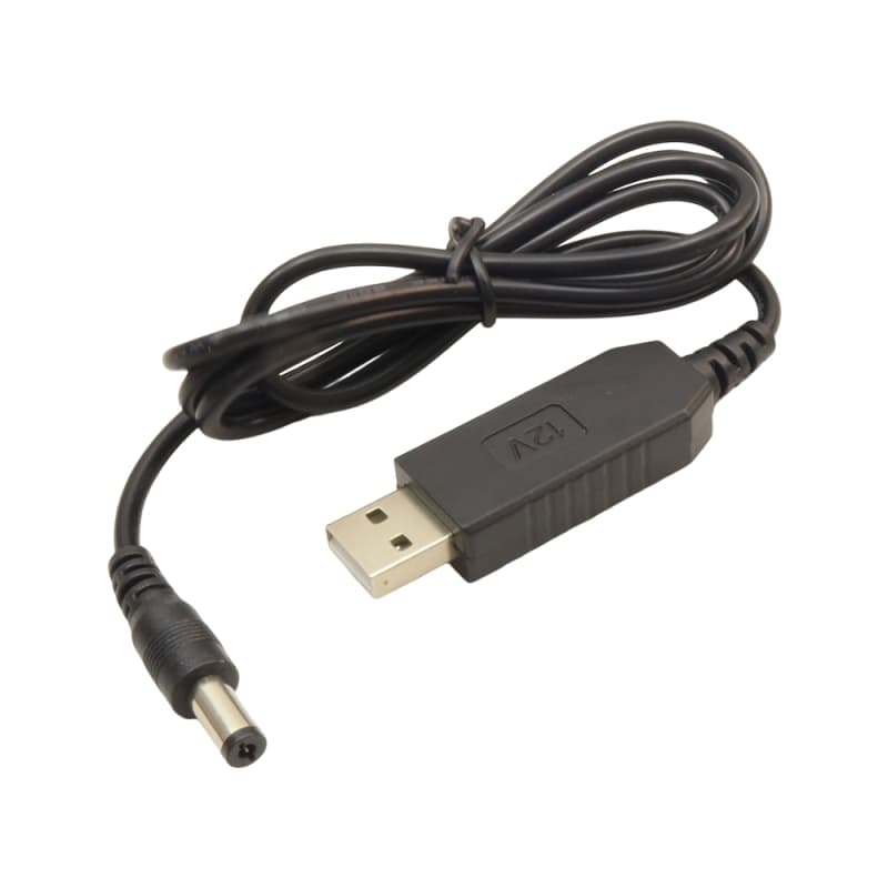 کابل USB افزاینده ولتاژ DC با خروجی 12 ولت 12V-1000mA