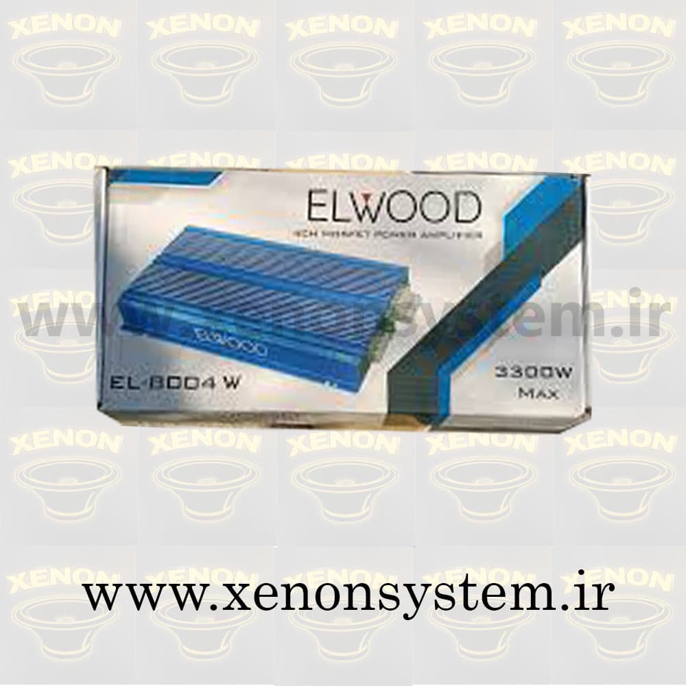 آمپلی فایر خودرو الوود 4 کانال مدل EL-8004W