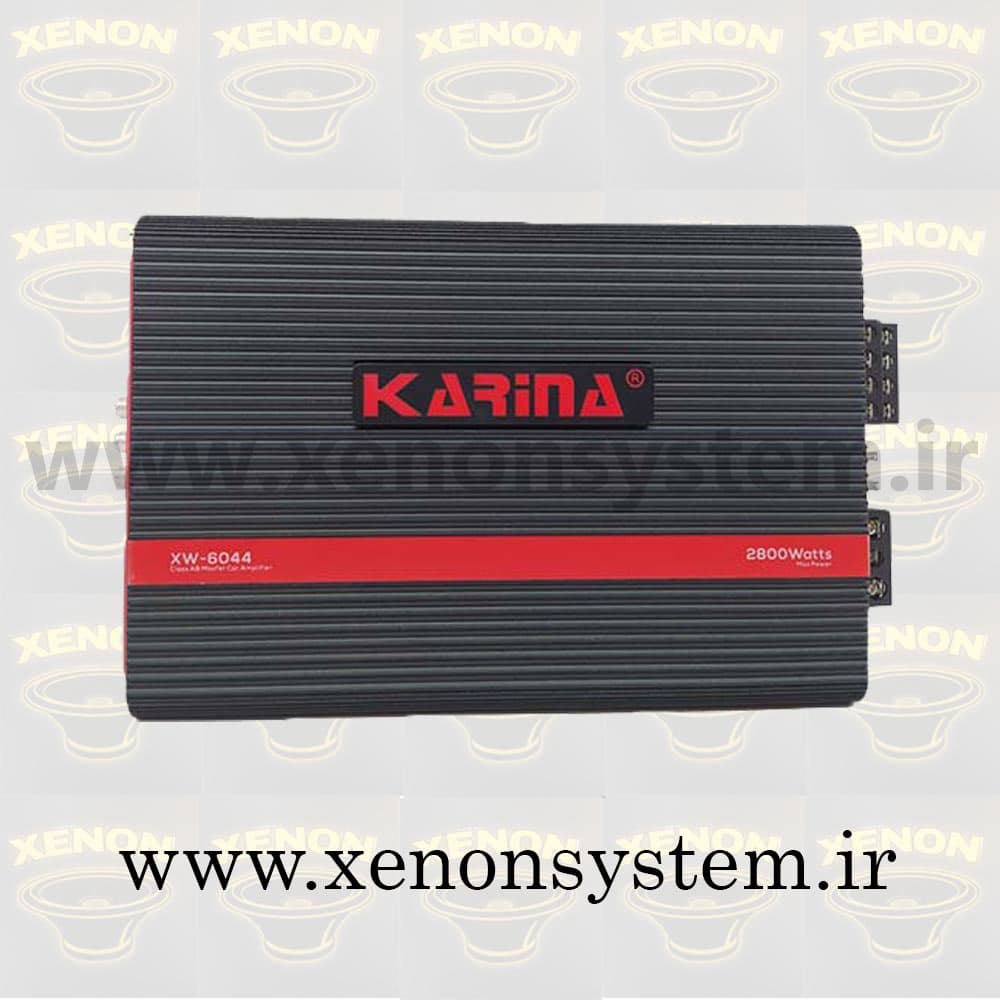 آمپلی فایر خودرو کارینا 4 کانال مدل XW-6044 — تصویر ۵