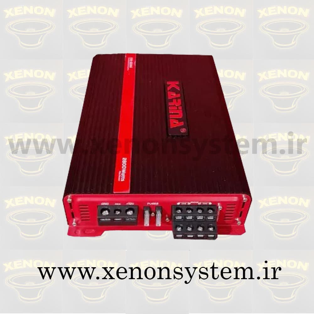 آمپلی فایر خودرو کارینا 4 کانال مدل XW-6044