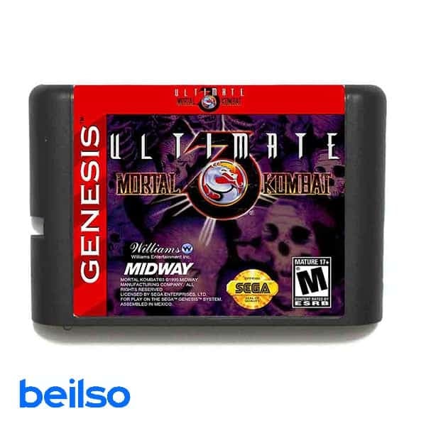 نوار بازی مورتال کمبات سگا Mortal Kombat 3