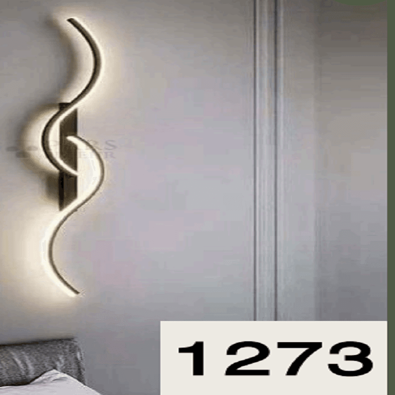 پرطرفدارترین دیوارکوب مشکی 60 سانت با نور ال ای دی سه حالت مناسب دیوار تلویزیون و .. با کد 1273