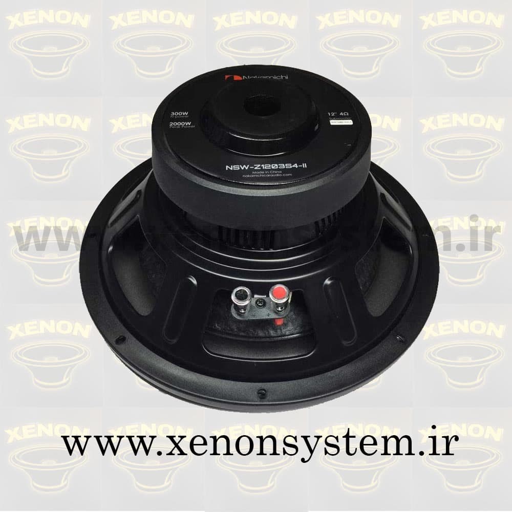 ساب ووفر خودرو ناکامیچی سایز 12 اینچ مدل NSW-Z1203S4-ll — تصویر ۳