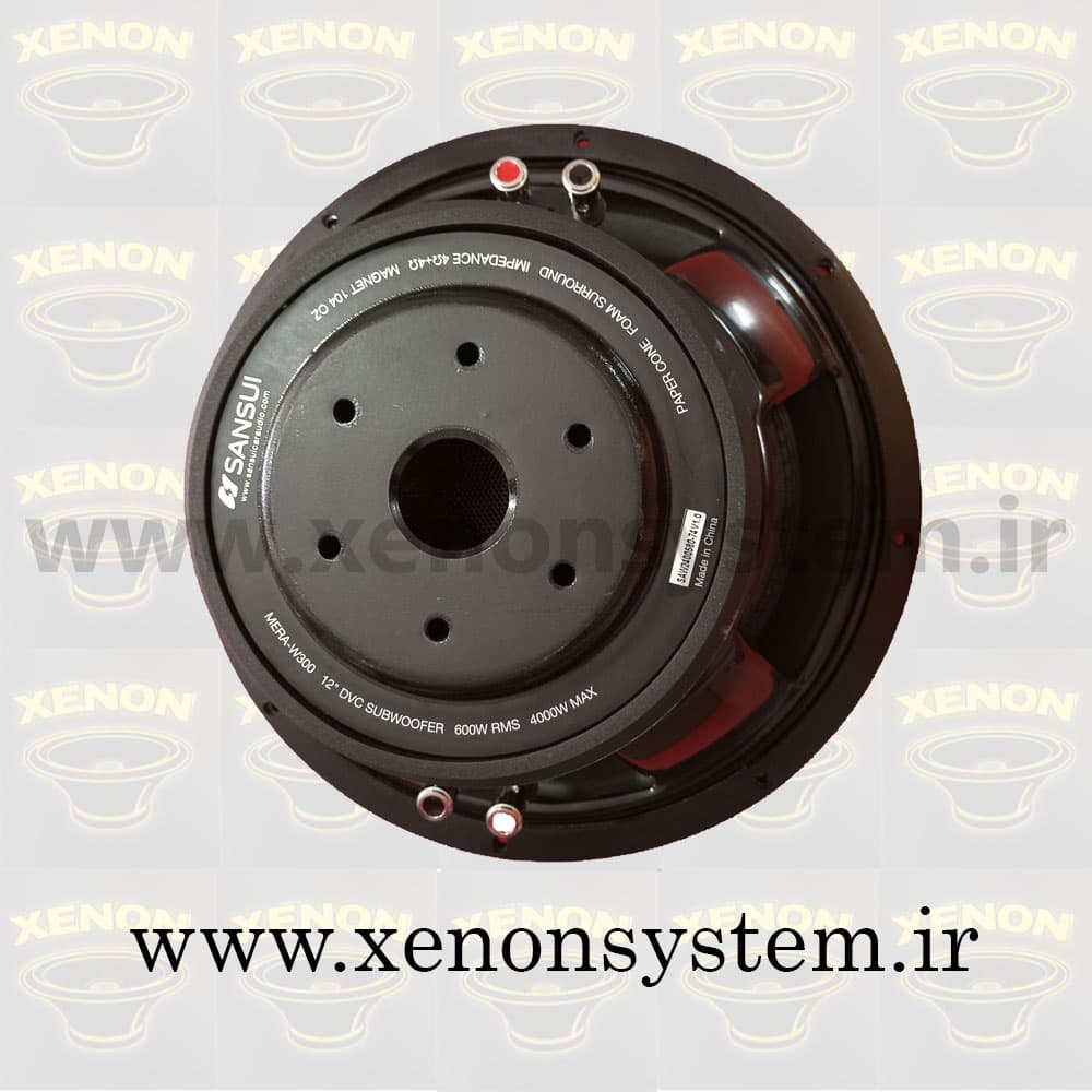 ساب ووفر خودرو سنسویی مدل MERA-W300 سایز 12 اینچ — تصویر ۲