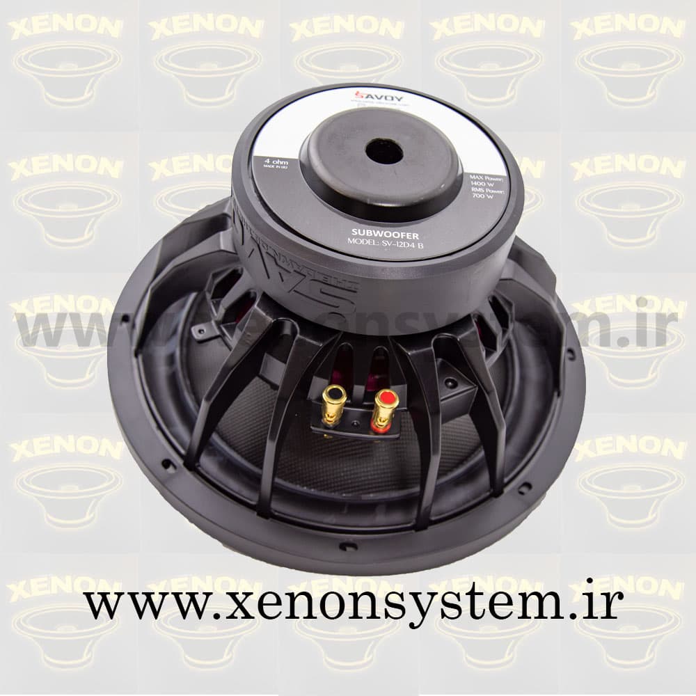 ساب ووفر خودرو ساووی سایز 12 اینچ مدل SV-12D4 B — تصویر ۵