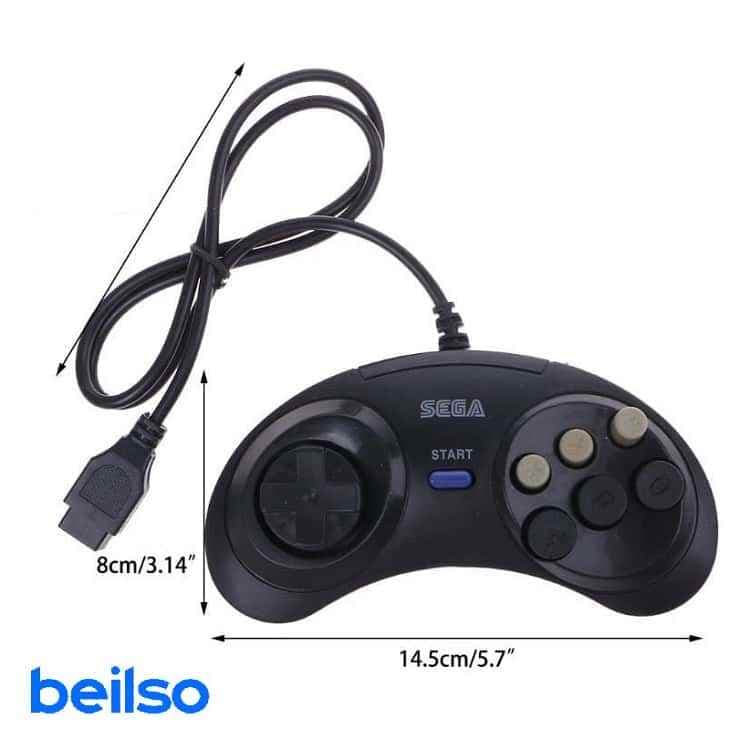 دسته بازی سگا مگا درایو 1 و 2 (SEGA Controller) — تصویر ۲
