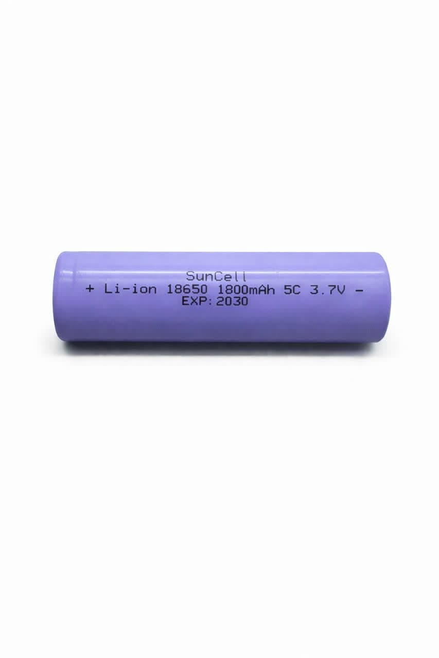 باتری لیتیومی 18650 SunCell 1800ma 5C — تصویر ۲