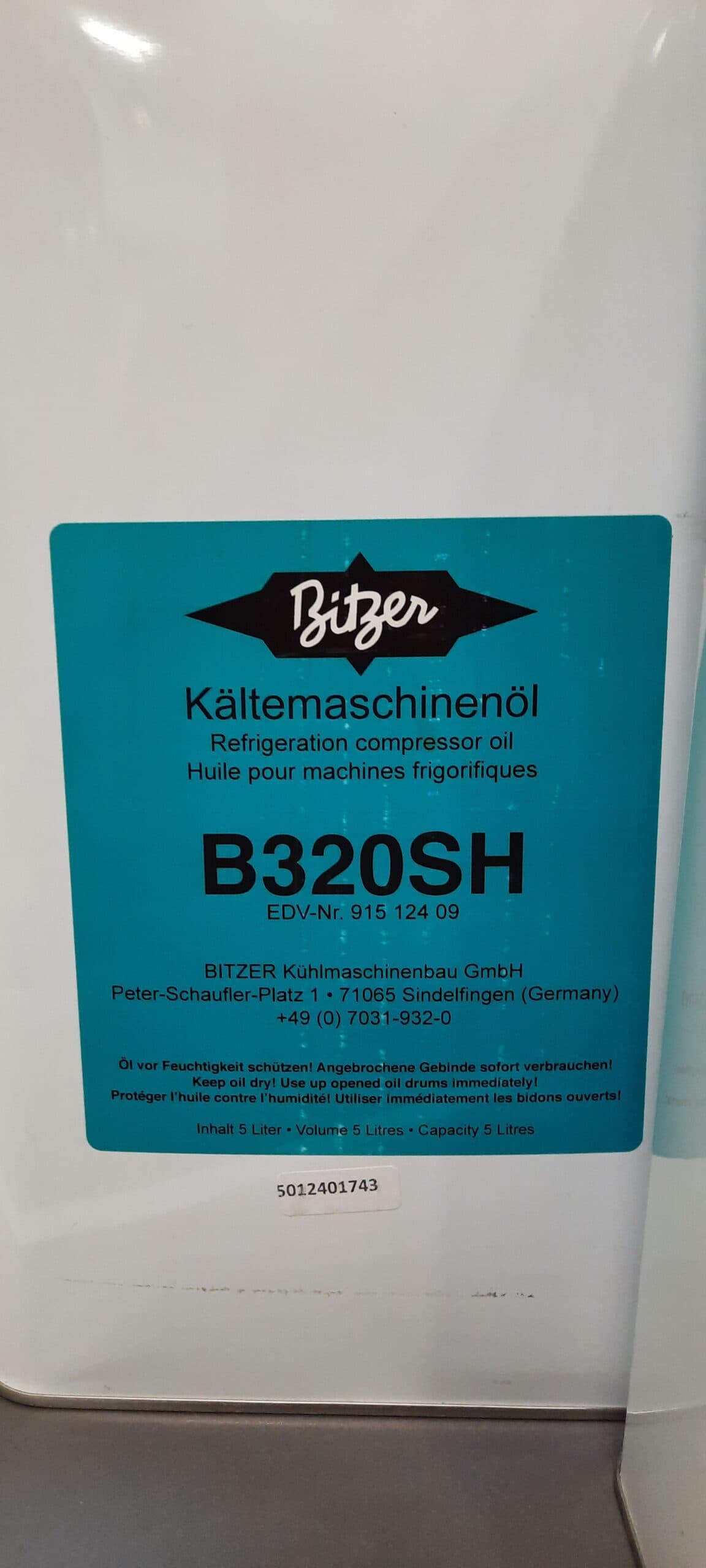 روغن کمپرسور بیتزر B320SH