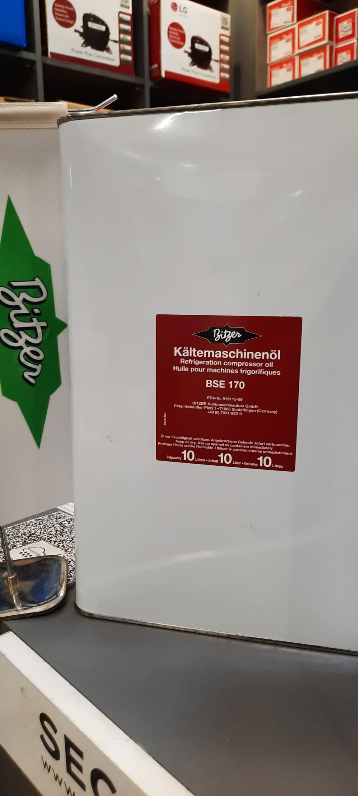 روغن کمپرسور بیتزر BSE170