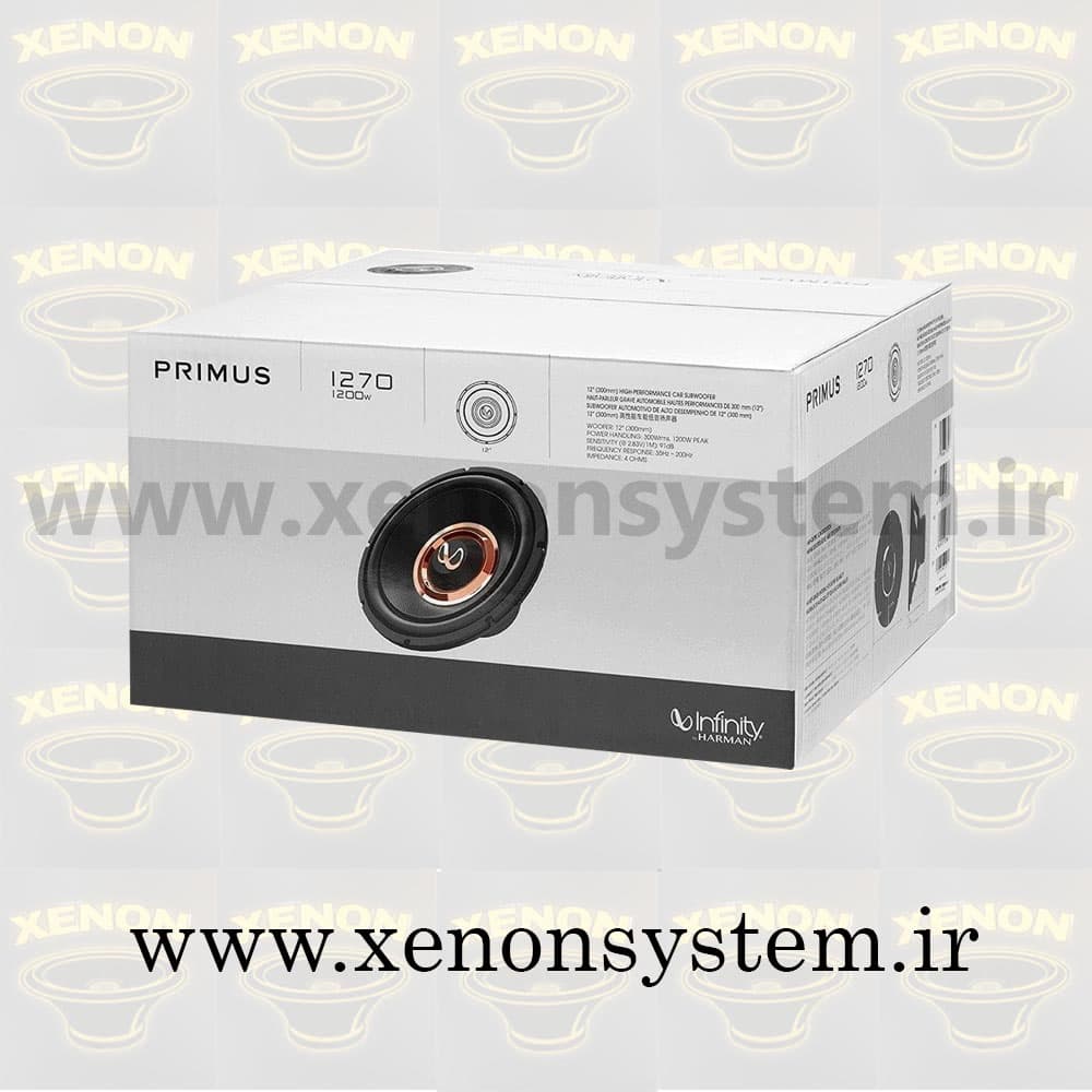 ساب ووفر خودرو اینفینیتی سایز 12 اینچ مدل PRIMUS 1270 — تصویر ۳
