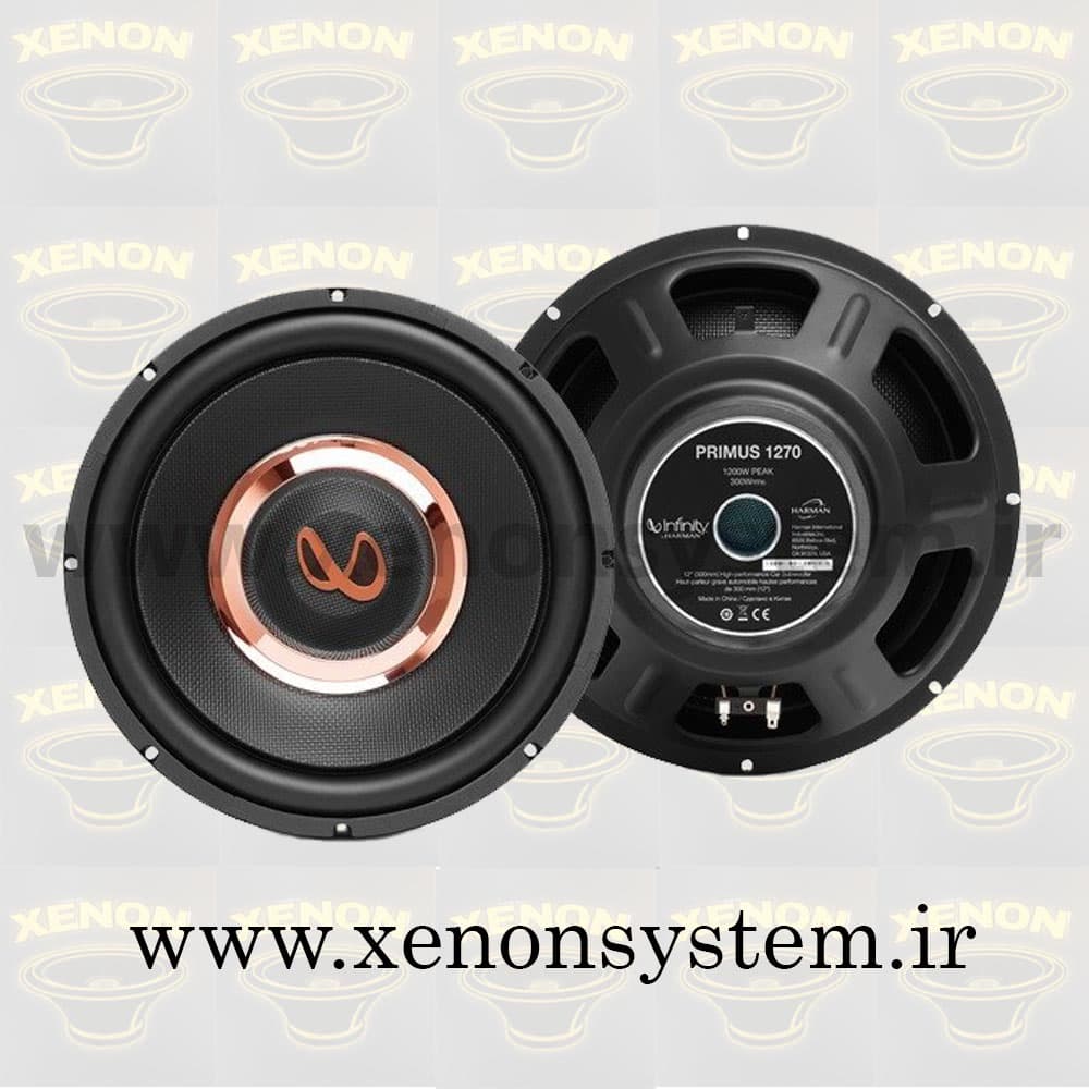 ساب ووفر خودرو اینفینیتی سایز 12 اینچ مدل PRIMUS 1270