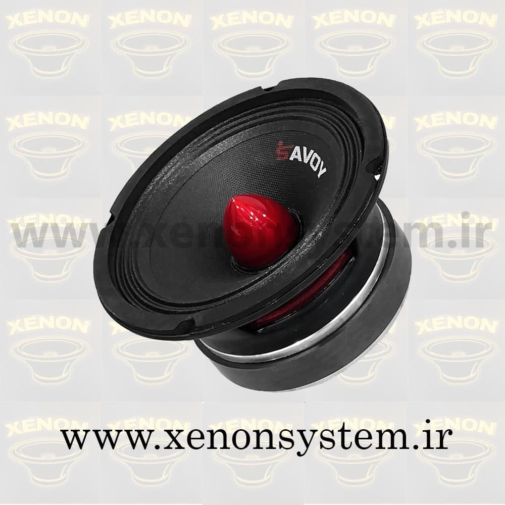 میدرنج خودرو ساووی سایز 6.5 اینچ مدل SV-650 Pro بسته دو عددی — تصویر ۶