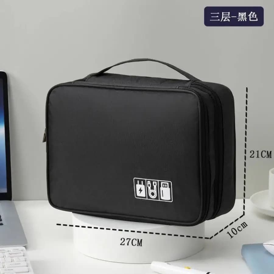کیف دیجیتال 2 زیپه — تصویر ۷