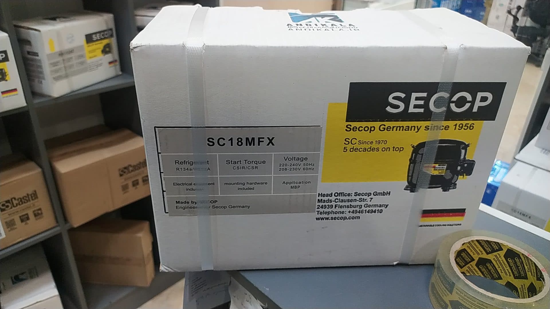 کمپرسور سکاپ مدل SC18MFX — تصویر ۲