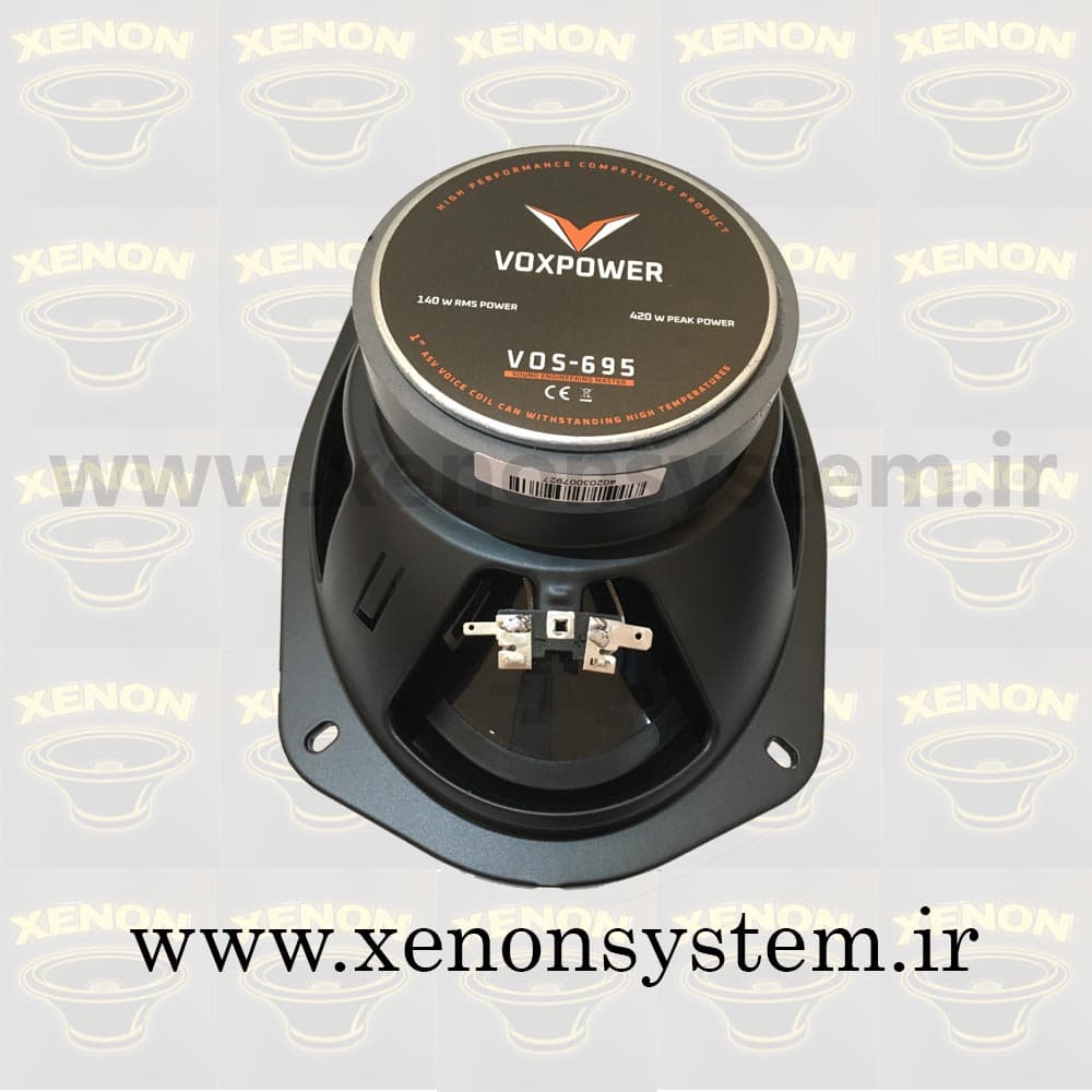 باند / اسپیکر خودرو وکس پاور مدل VOS-695 بسته دو عددی — تصویر ۵