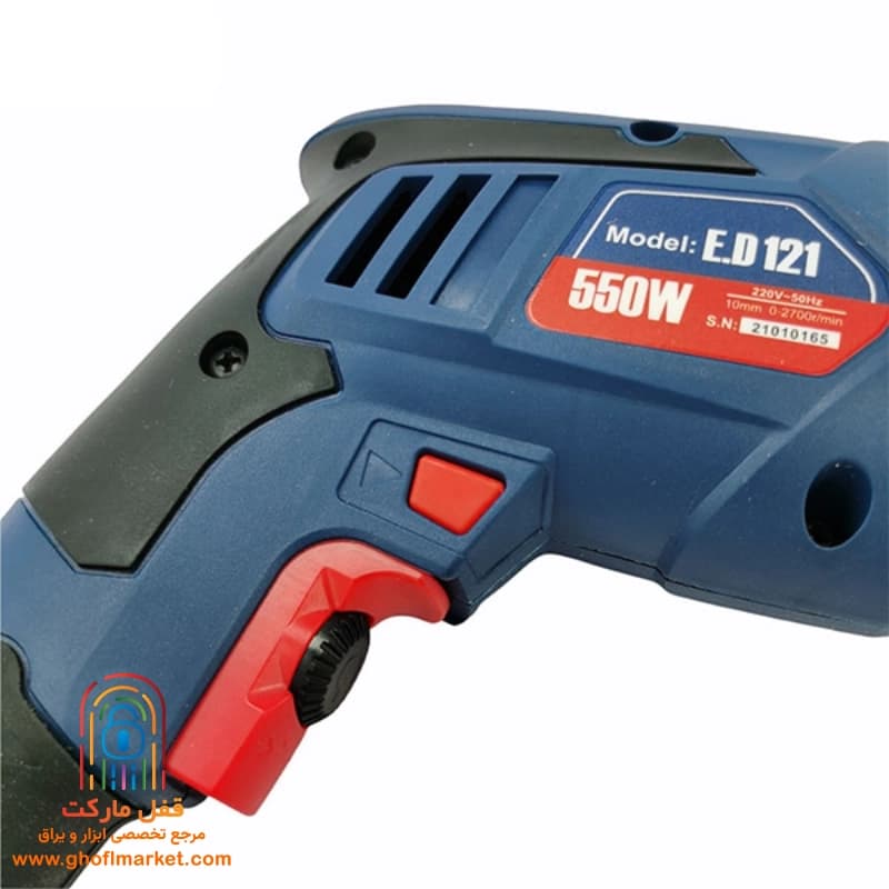 دریل برقی 10 میلی متر اتومات المکس مدل E.D 121 — تصویر ۵