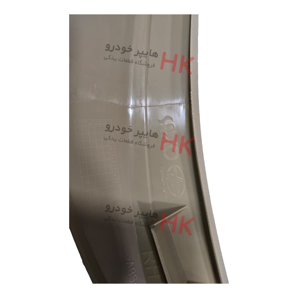 قاب ستون بالا جلو راست کرم کد 001312 مناسب برای پژو پارس و 405 — تصویر ۲