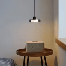 شیکترین چراغ آویز شیشه‌ای مینیمالیستی کد4241/ طرح هنری برای اتاق خواب، میز ناهارخوری، نورپردازی مدرن برای جزیره آشپزخانه، اتاق غذاخوری رستوران، حمام، لوسترهای سقفی تزئینی با لامپ‌های آویز — تصویر ۵