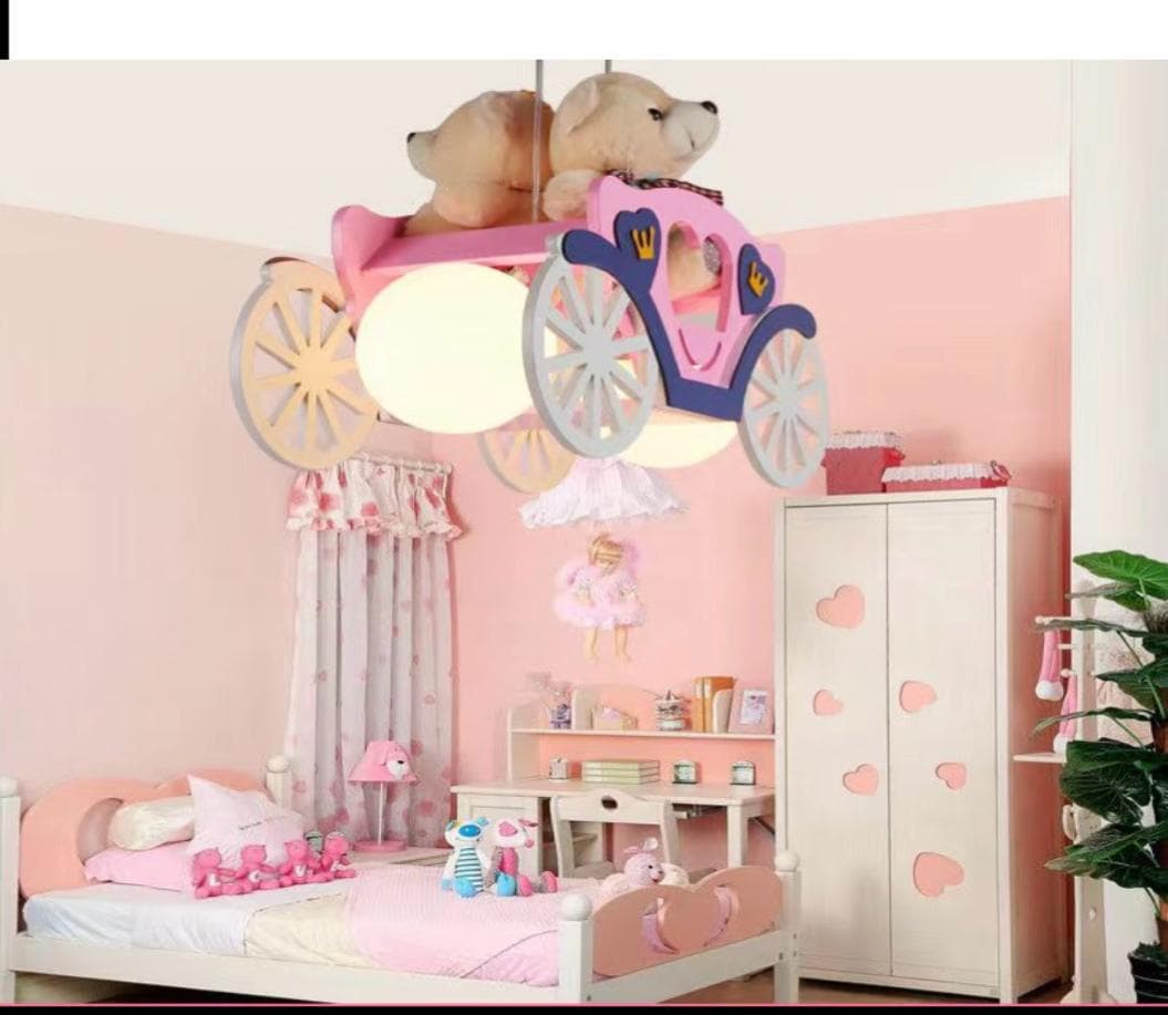 چراغ آویز اتاق خواب کودک LED طرح کارتونی برای اتاق خواب پسرانه و دخترانه — تصویر ۴