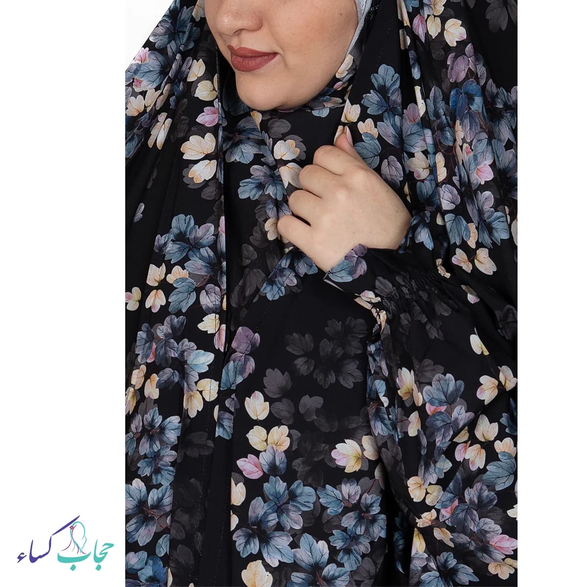چادر میزبان مدل یاس سرمه ای — تصویر ۲