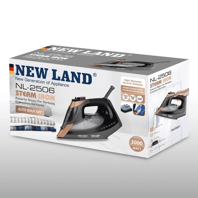اتو بخار نیولند مدل Steam iron NEWLAND NL-2506