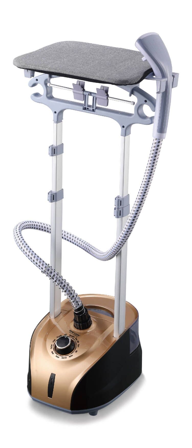 اتو ایستاده مشکی طلایی نیولند مدل standing iron NEWLAND NL-2521G — تصویر ۲