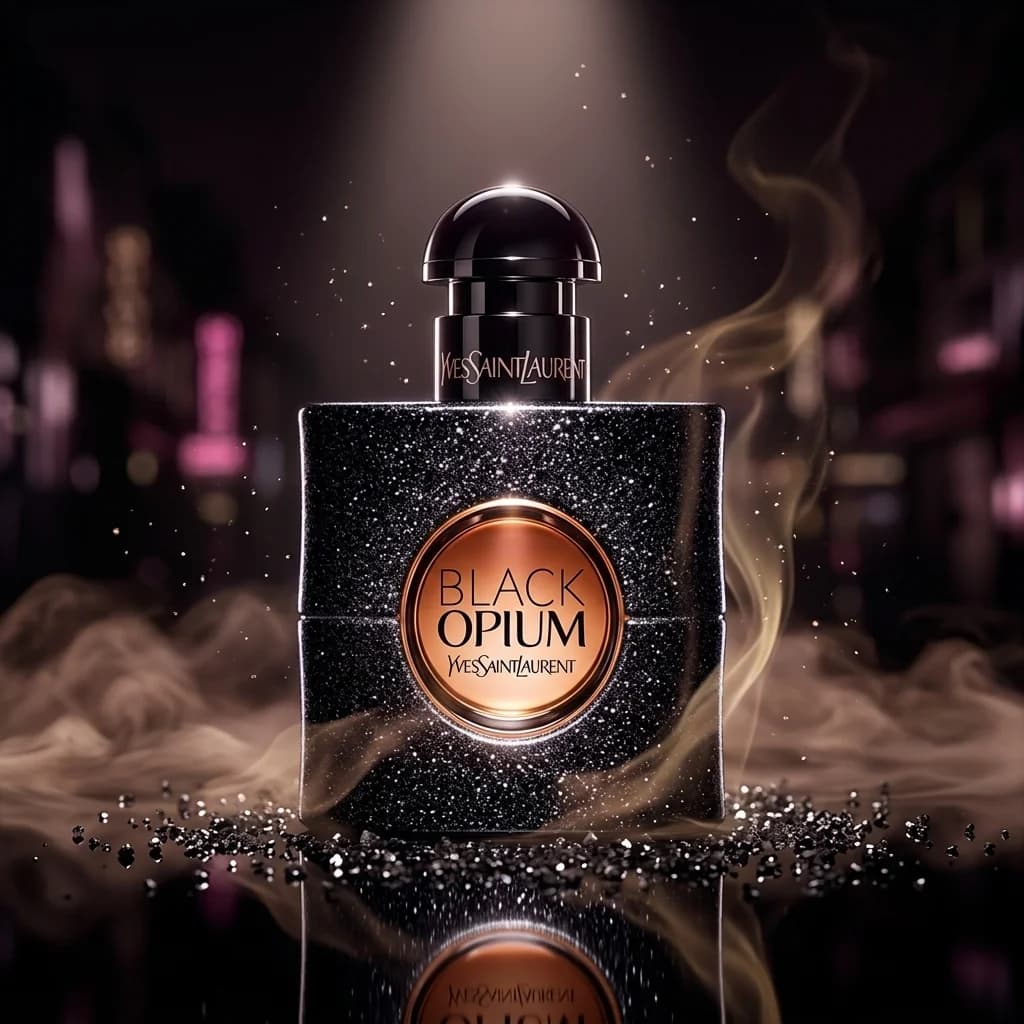 عطر گرمی بلک اوپیوم از برند ایوسن لورن، شرکت لوزی گرید Hi
