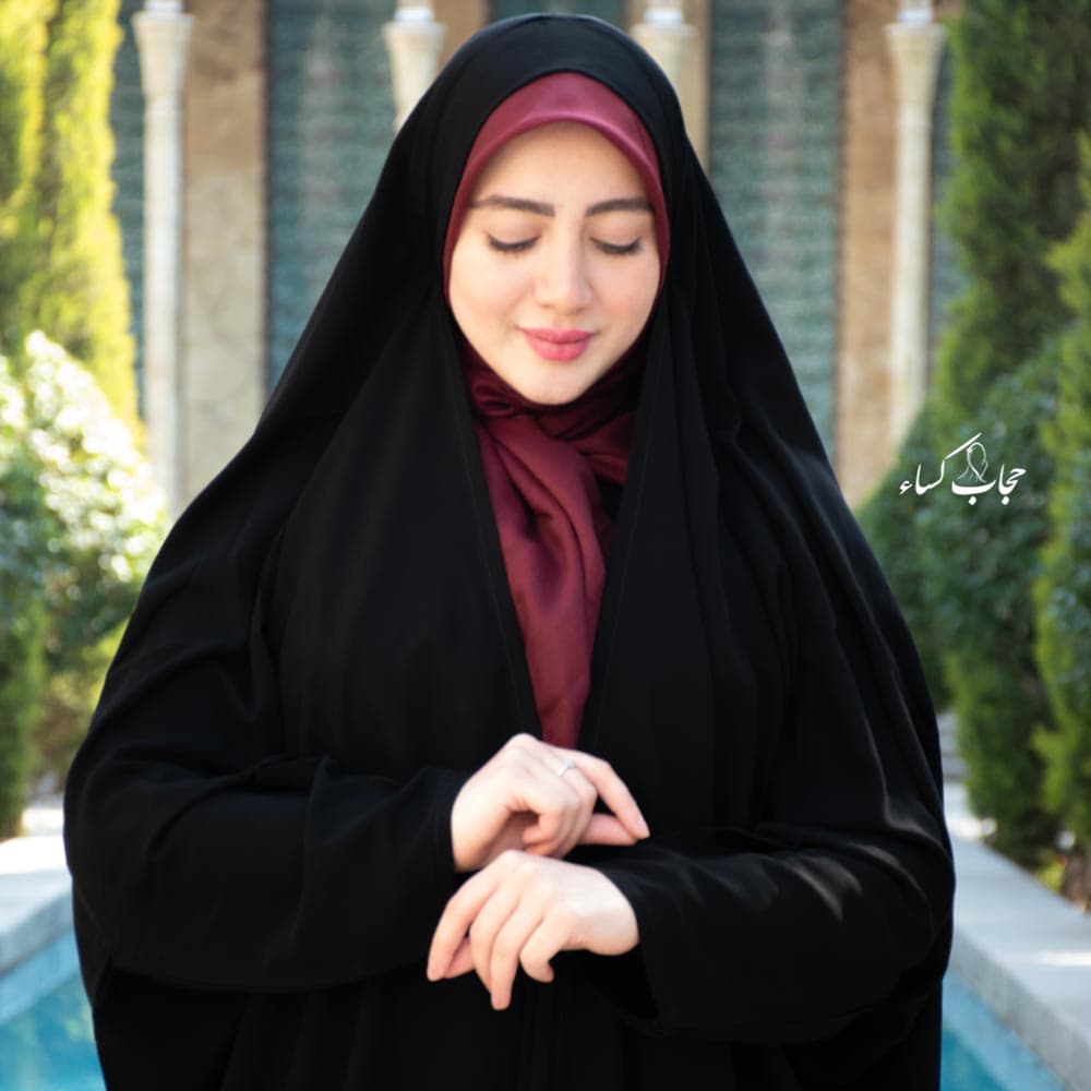چادر لبنانی کرپ ایرانی — تصویر ۳