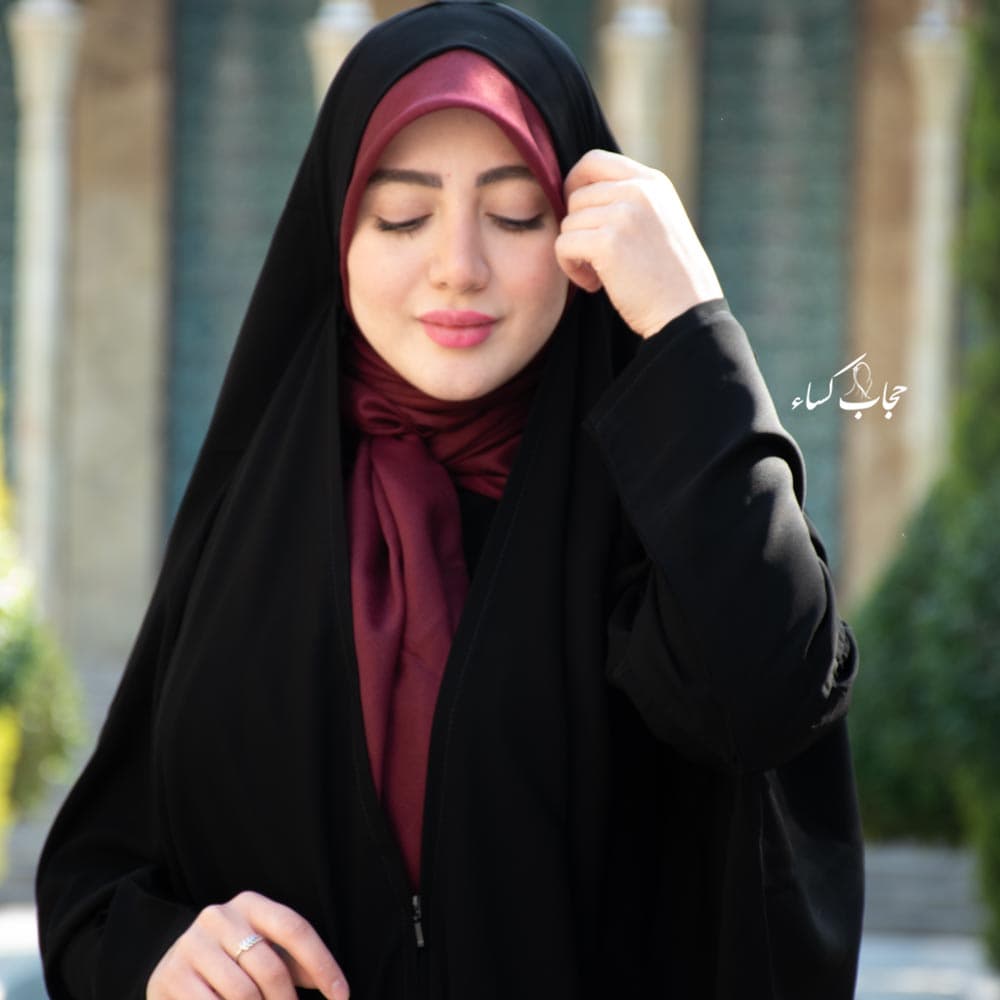 چادر لبنانی کرپ ایرانی — تصویر ۴