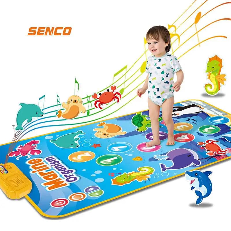 مت کودک موزیکال مدل Baby Toddler Mat طرح حیوانات دریایی کد 75752