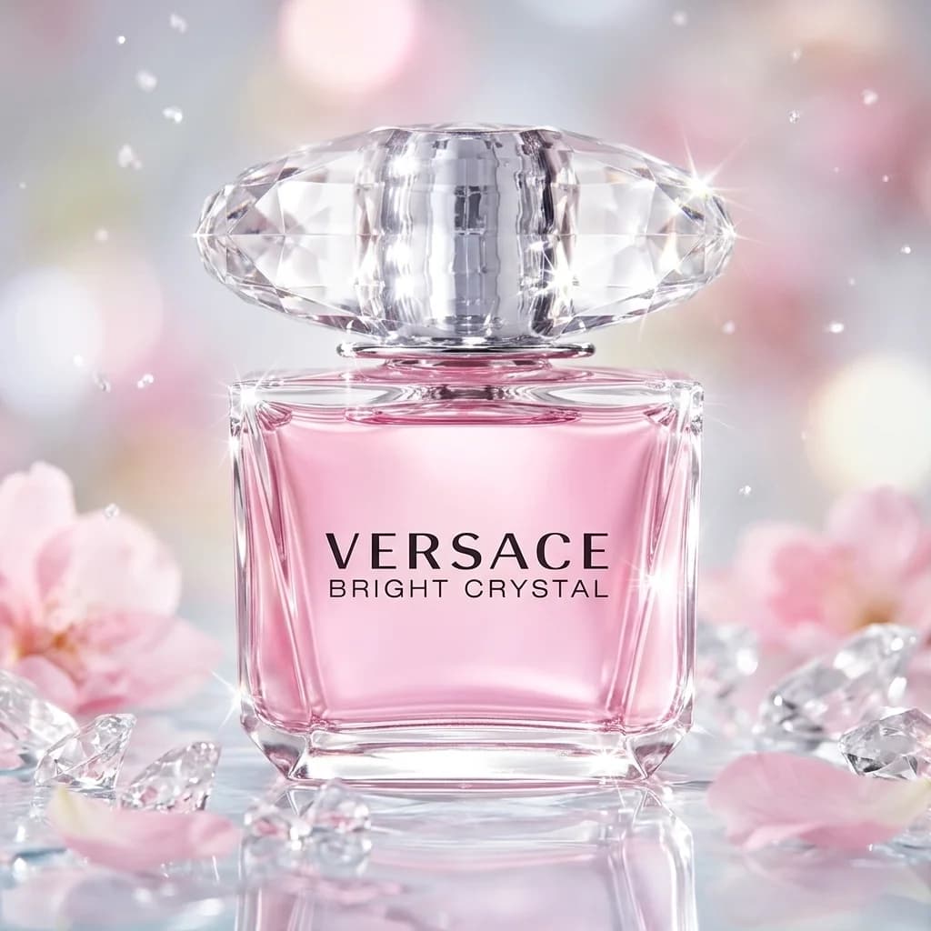 عطر گرمی برایت کریستال از برند ورساچه، شرکت ابریشم