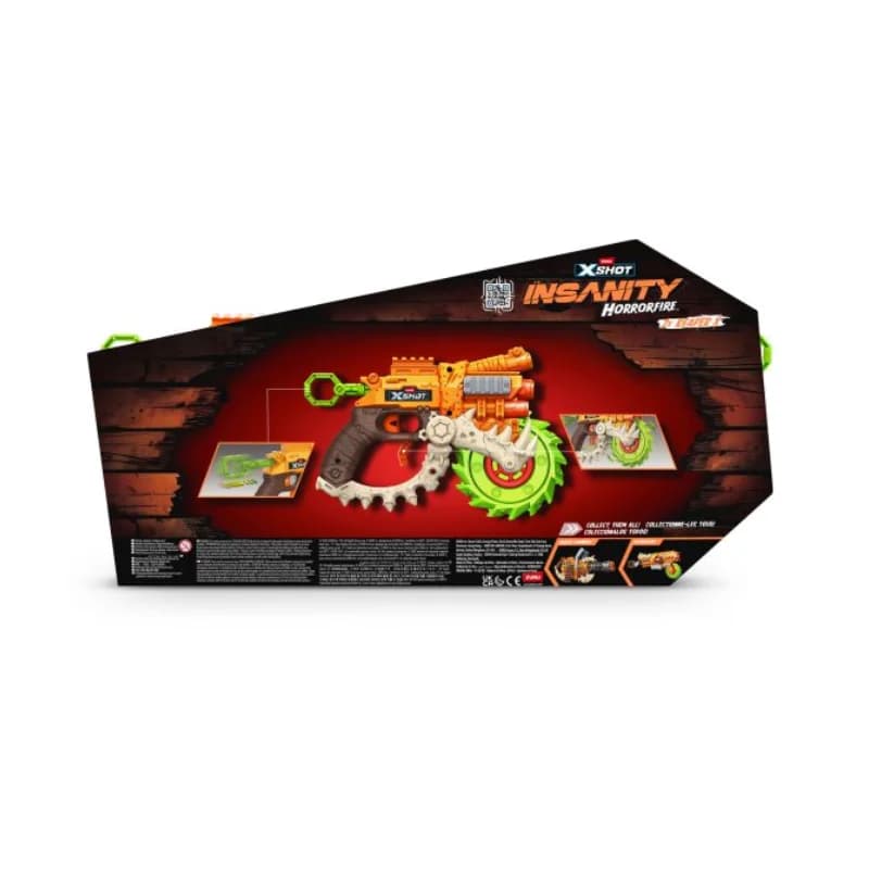 تفنگ ایکس شات مدل Insanity Horrorfire Reaper X – 2 Pack برند zuru کد36731 — تصویر ۸