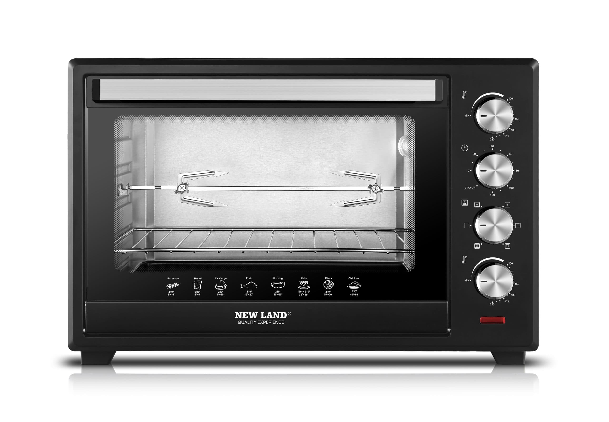 اون توستر 50 لیتر نیولند مدل toaster NEWLAND NL2950BL — تصویر ۲