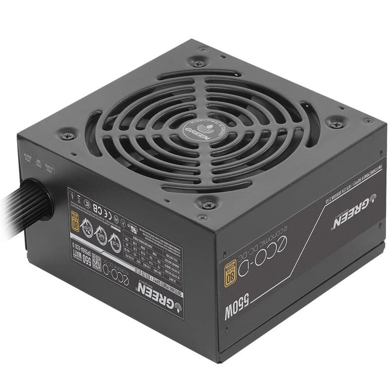 پاور 550 وات گرین مدل GP550A-ECO D — تصویر ۴