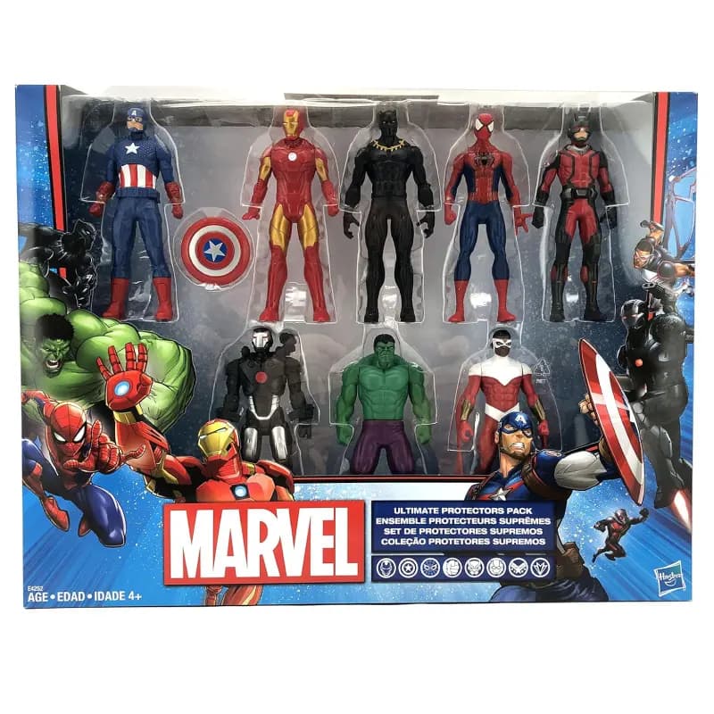 اکشن فیگور شخصیت های مارول هشت تایی برند hasbro کد E4252