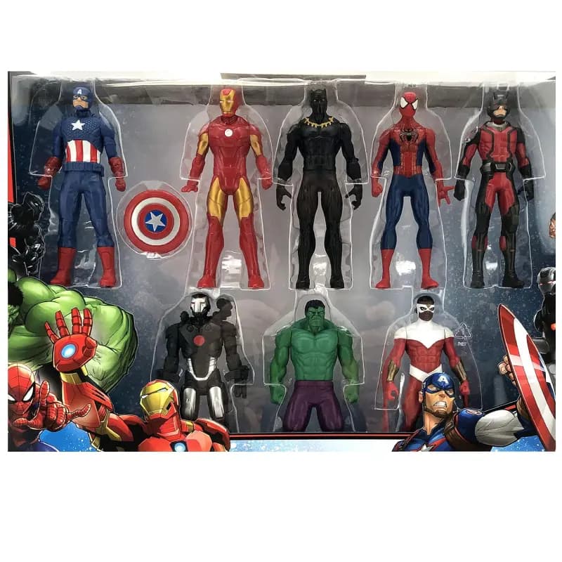 اکشن فیگور شخصیت های مارول هشت تایی برند hasbro کد E4252 — تصویر ۲