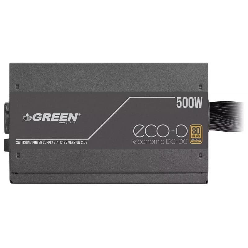 پاور 500 وات گرین مدل GP500A-ECO D — تصویر ۸