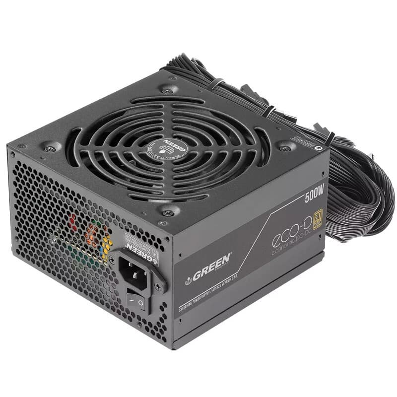 پاور 500 وات گرین مدل GP500A-ECO D — تصویر ۴