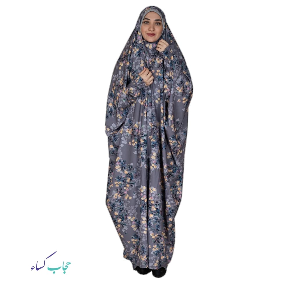 چادر مجلسی سهبعدی مدل یاس طوسی