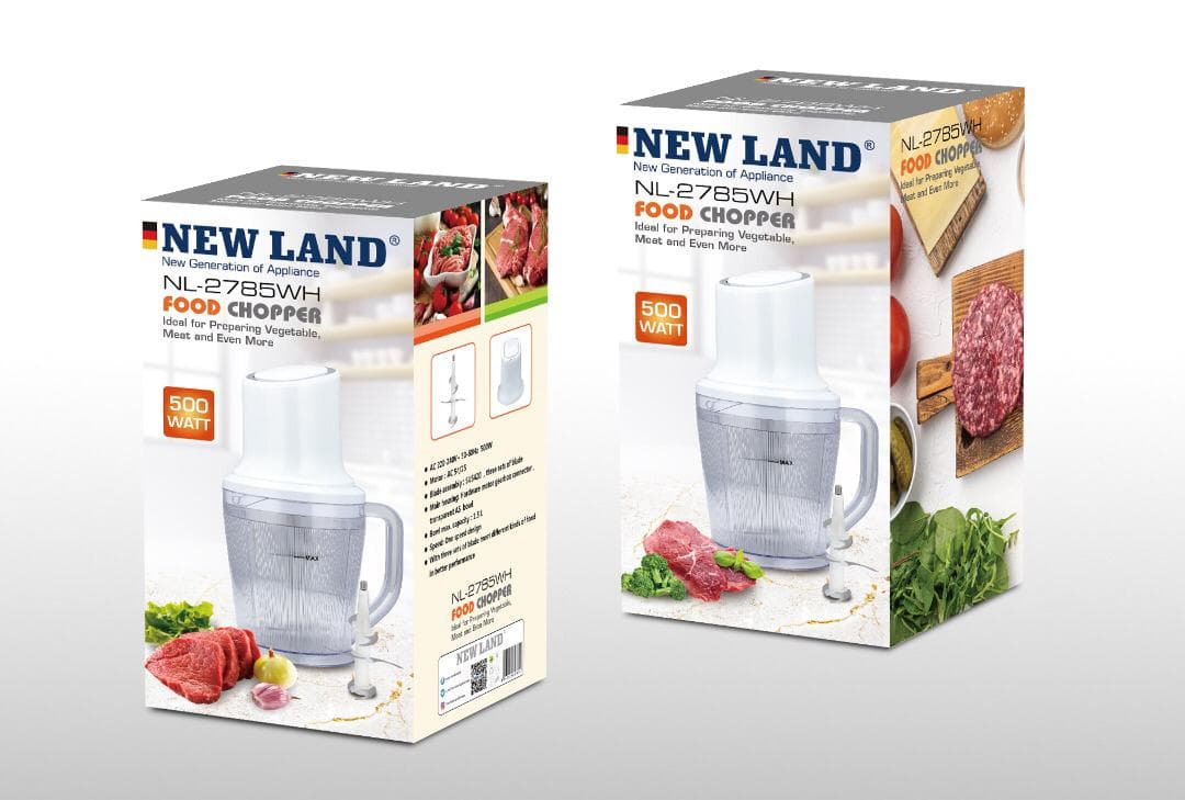 خردکن 1.5 لیتری نیولند مدل chopper NEWLAND NL-2785WH
