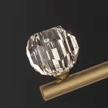 چراغ دیواری کریستالی لوکس پسامدرن چراغ کنار تخت اتاق خواب و اتاق نشیمن راهرو چراغ تزئینی — تصویر ۸